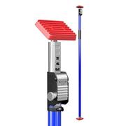 3-H Etai Telescopique Reglable1pcs, Extensible de 148 à 280 cm, |Charge Max 45kg | Étai de Porte,Étai pour Plafond, Étai de Soutien Télescopique pour Montage Plaque de Plâtre, Bleu