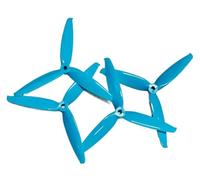 3 hélices Hélice Pale CW CCW Arbre à Travers la Machine Plus Moteur spécial 2407 for G-emfan 6042 6.0x4.2 FPV PC(4 Pairs Blue)
