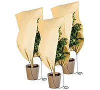 3 housses d'hivernage L - 100 x 80 cm, 80 g/m² [Royal Gardineer]
