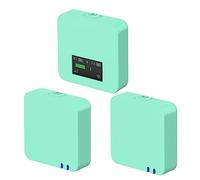 3 housses en silicone pour RODE Wireless Go II Microphone Housse de protection pour RODE Wireless GO 2 Skin Protector, violet, Étui