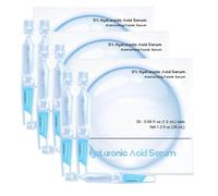 3% Hyaluronic Acid Serum Ultra-Hydrating Vials, 1/2/3Pc Hyaluronic Acid Tubes, Glass Skin Ultra-Hydrating Serum, Ultra Hydrating Serum, 3% Hyaluronic Acid Serum for Skin Repair (3Pcs)