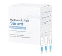 3% Hyaluronic Acid Ultra Hydrating Face Serum, 30pcs/Box Advanced Anti Wrinkle Rejuvenation Serum, Anti Aging Moisturizer for Dry & Sensitive Skin, Deep Hydration for All Skin Types (30pc/1Box)