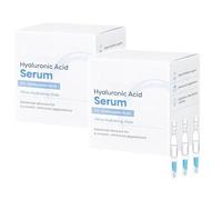 3% Hyaluronic Acid Ultra Hydrating Face Serum, 30pcs/Box Advanced Anti Wrinkle Rejuvenation Serum, Anti Aging Moisturizer for Dry & Sensitive Skin, Deep Hydration for All Skin Types (60pc/2Box)