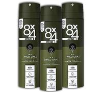 3 Il Paquet 8x4 Hommes Anti-transpirant Spray Déodorant en Spray N°8 Sauvage Oak 3 X 150 ML