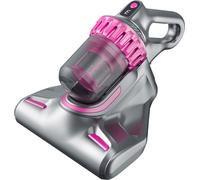 3-IN-1 Aspirateur et dépoussiéreur portable 10000Pa Puissance d'aspiration 8000 fois/min Battre la lumière UV-C Affichage digital LCD Aspirateur d'acariens avec brosse détachable et embout plat pour L