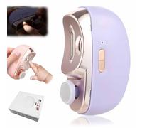 3 In 1 Automatic Electric Nail Clipper With Polishing,Safe And Convenient Nail Trimmer,Electric Nail File With Light And Scrap Storage,2 Adjustable Speeds,For Children Adults Elderly (violet)