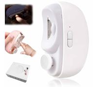 3 In 1 Automatic Electric Nail Clipper With Polishing,Safe And Convenient Nail Trimmer,Electric Nail File With Light And Scrap Storage,2 Adjustable Speeds,For Children Adults Elderly (blanc)