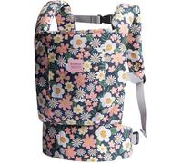 3 in 1 Baby Doll Carrier for Girls Soft Baby Carrier 100% Cotton Green Flowers Pattern