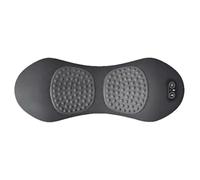 3-in-1 Back Massager, Massage Products with Heat and Vibration, Portable Massage Pillow for Sciatica and Hip Pain Relief, Ergonomic Lumbar Support Cushion for Teens Adults