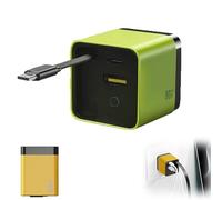 3 in 1 Charger Retractable 80W Max Fast, 2025 New Scalable 80w Max Fast Charging Module for iPhone,Phone and Laptops (Green)