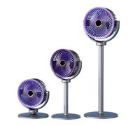 3-in-1 Convertible Floor Fan - Height Adjustable Pedestal & Table Fan