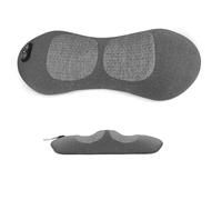 3 in 1 Electric Lumbar Support Pillow,Triple Fusion Back Massager with Heat, Vibration, Traction,Adjustable Height (Black)