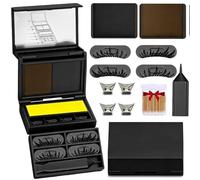 3-In-1 Eyeliner Stempel Set,Wasserfester Eyeliner Stempel | waterproof smudge-proof dual-color ink eye makeup tool,portable storage case,daily eye makeup tool.