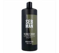 3-in-1 Gel, shampooing et après-shampooing Seb Man The Multitasker 1 L Cheveu