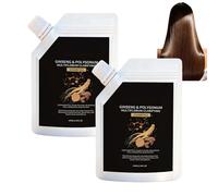 3 in 1 Hair Shampoo with Ginseng Polygonum Extract, Hair Thickening Shampoo Nourishing and Moisturizing, Natural Organic Shampooing Strengthens Haar, Anti-Thinning Sham/poo Thinning Cheveux (2pcs)