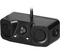 3 In 1 Hd Backup Camera,Waterproof Video Backup Camera,Car Rear View Camera With 2 Radar Detection Sensors And Buzzer