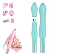 3-in-1 Heart Shape Round Line Shape Nail Art Magnet Pen,2025 New Magnetic Nail Art Tool,Heart Magnet for Cat Eye Gel Polish-Heart, Round & Line Shapes,for Cat Eye Gel Polish Diy Manicure Kit (Green)