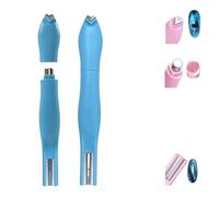 3-In-1 Heart Shape Round Line Shape Nail Art Magnet Pen - Heart, Round & Line Shapes, Diy Manicure Kit for Home and Salon Use (blue-1pcs)