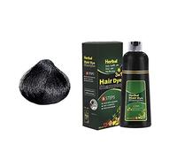 3-in-1 Herbal Hair Coloring Shampoo 500ml, 10 Mins Herbal Hair Darkening Shampoo, Herbal Hair Dye Shampoo Natural Non-Scalp Hair Care Multi-Color Hair Dye,Black,Unisex