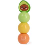 3-In-1 Highlighter, Pastel Colors, Green, Yellow, Orange, Quick Dry, Avocado Theme[H13]