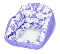 3-in-1 Inflatable Pool Lounge Chair, Adult Single Swimming PVC Water Recliner Sofa Float with Cup Holder and Pump, Heavy Duty Floating Couch Pools - Bed on Water & Beach Lake Summer