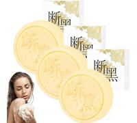 3 in 1 Japanese Whitening Melanin Removal Soap, 3 In 1 Japanese Whitening Soap, 7 Days Whitening Soap,Whitening Soap For Face and Body Korean. (3pcs)