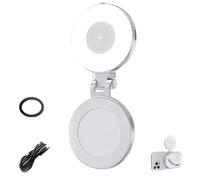 3-in-1 Magnetic Beauty Selfie Light for Phones, Foldable Magnetic Beauty Light for Phones, 3 Color Soft Light, rotatable, with Mirror (1pcs)