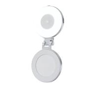3-in-1 Magnetic Beauty Selfie Light for Phones with Mirror Foldable Magnetic Fill Light for Iphone. Applies to Makeup, Video, Tiktok, Vlog, Travel Photography