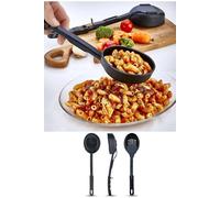 3-in-1 Multifunctional Kitchen Utensil: Ladle Slotted Spoon Skimmer