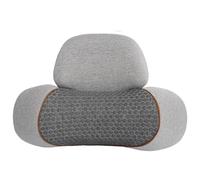 3 in 1 Neck Massage Pillow,3 Function Modes,Ergonomic Design for Office & Home Use,Designed for Head, Cervical Spine and Lumbar Spine (Light Gray)