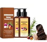 3-in-1 Nourishing Conditioning Shampoo,Hair Growth Shampoo,Batana Oil & Rosemary & Onion,Reduce Hair Loss,Strengthens Roots & Adds Thicker and Stronger Hairs (2 Pcs)