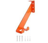 3 In 1 Portasato Di Motosega, Facile Da Montare, 25,39 Cm, Supporto A Parete Per Motoseghe Pesanti, Gancio Di A Catena In Acciaio, Utilizzo Dello Spazio Efficiente, Per Capannone, Negozio, Cortil