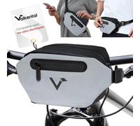 3-In-1 Recycled Bicycle Bag For Handlebars Without Mobile Phone PocketFully Reflective And Waterproof-Suitable As Handlebar Bag And Waist BagCompatible4l