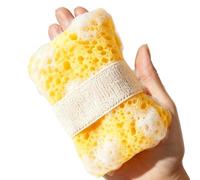 3-in-1 Shower Sponge Soap Puff Body Scrubber Bath Glove