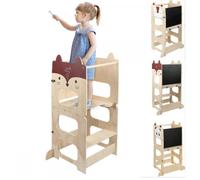 3 in 1 Tour d'apprentissage Enfant - MIPAN - Montessori Tour d Observation Pliable -Avce Tableau Enfant - À Partir 1 an - Style 2