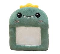 3-in-1 Transpařeńt Hand Ŵarmer Pilløŵ - Phone-Compatible With Hot Water Bottle Pocket & Plug-In Heating | Vìsual Design For Cômfort, Řechärgeable & Touch-Friendly, Perfect Ƒor Desks, Beds & Třav