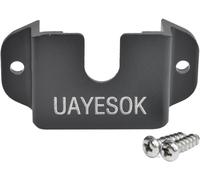 3 in 1 Walkie Talkie Car Radio & Speaker & Microphone for Mobile Radio,with 3M Adhesive Back,for Baofeng,Kenwood,Motorola,Quansheng (Black,1pcs)