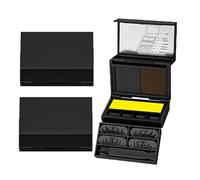 3-in-1 Waterproof Eye Makeup Kit: Lower Lash Stamp, Beauty Mark Dotter, Eyeliner, Waterproof Long-Lasting Ink for Quick Glam, Eyeliner Stamp Set For False Eyelashes & Mole (2PC)