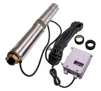 3 in 76 mm 3800 l/h puits profond Pompe Submersible en Inox Forage 20 m Câble