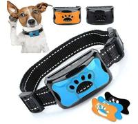 3 In1 Collier anti aboiement pour chien Dispositif d'aboiement excessif Sûr Inoffensif &amp Formation anti aboiements sans cruauté