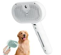 3 In1 Pet Electric Cat Dog Steamy Brush,brosse Vapo Pour Chat, Peigne Vaporisateur 3 En 1 Pour Chat, Brosse À Vapeur Autonettoyante Pour Animaux De Compagnie, Brosse Multifonctionnelle Pour Chats