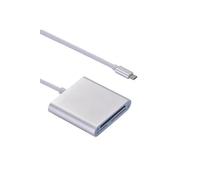 3 in1 USB-C Type-C vers SD / TF Micro CF Lecteur de carte mémoire Adaptateur Hub Transfert