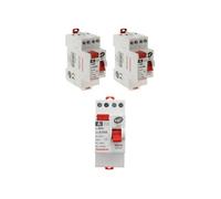- 3 Interrupteurs différentiels à vis - 30mA type AC 40A NF