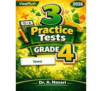 3 Iowa ISASP Grade 4 Math Practice Tests: Full-Length Test Prep with Detailed Answer Explanations
