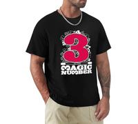 3 is The Magic Number DE LA Soul Hip HOP Trio Track Mens & Mens T-T-Shirts à Manches Courtes(X-Large)