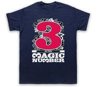 3 is The Magic Number De La Soul Hip Hop Trio Track Mens & Womens T-T-Shirts à Manches Courtes(Small)