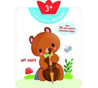 3+ Je colle et j'apprends des mots - ours