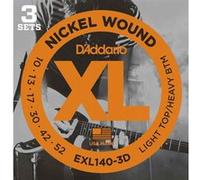 D'Addario EXL140-3D corde d'instrument de musique Electrique 18 pièce(s) Acier Guitare