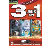 3 Jeux en 1 (Volume 1) : Enigmes et Objets caches, Puzzles en folie, Naissance de Rome