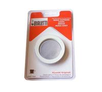 Bialetti Moka Express Lot de 3 joints de rechange en caoutchouc pour cuisinière 1 tasse